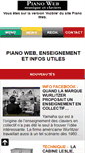 Mobile Screenshot of pianoweb.fr